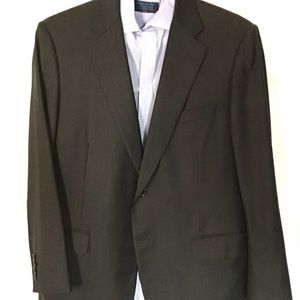 Samuelshon charcoal gray super 120 suit